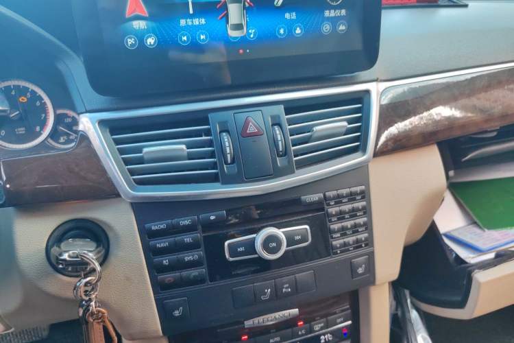 Used Mercedes-Benz E-Class 2012 E 300 L Elegant Model Audio And AC Panel