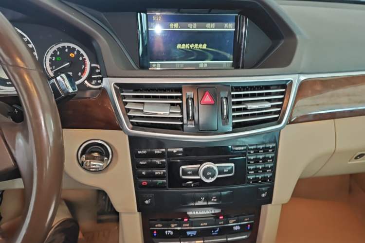 Used Mercedes-Benz E-Class 2012 E 300 L Elegant Model Audio And AC Panel