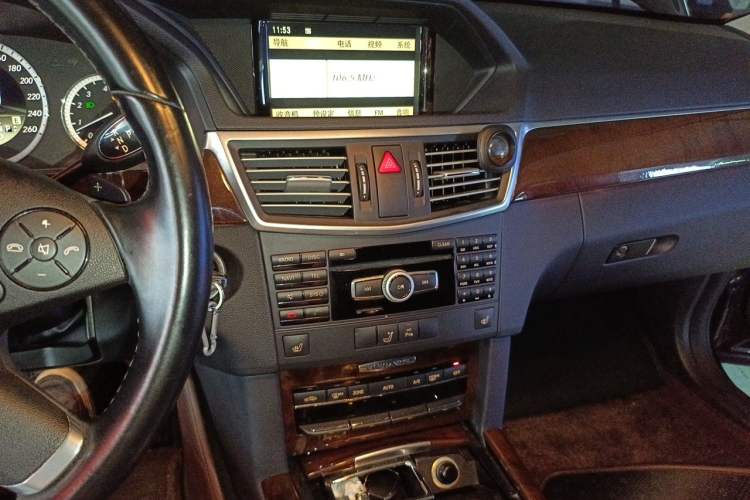 Used Mercedes-Benz E-Class 2012 E 300 L Elegant Model Audio And AC Panel