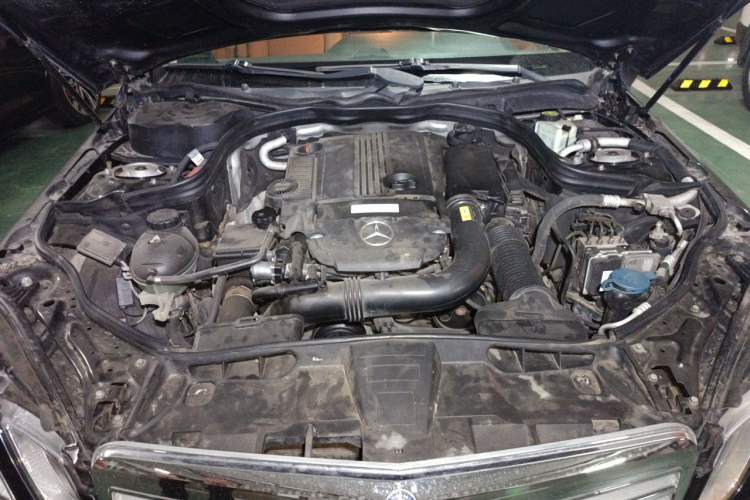 Used Mercedes-Benz E-Class 2012 E 200 L CGI Elegant Model Engine Bay