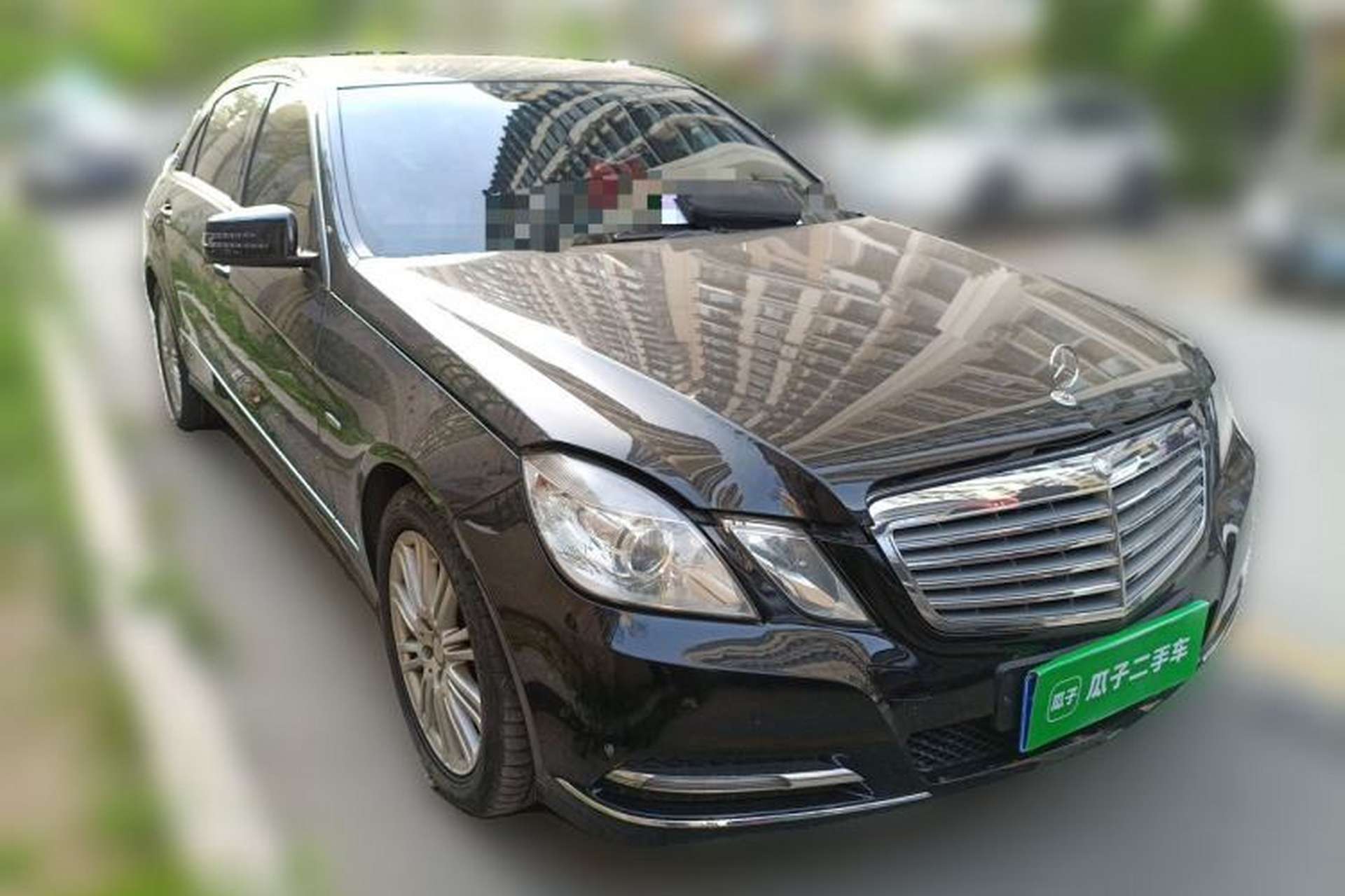 Used Mercedes-Benz E-Class 2012 E 200 L CGI Elegant Model Front Right 45 Deg