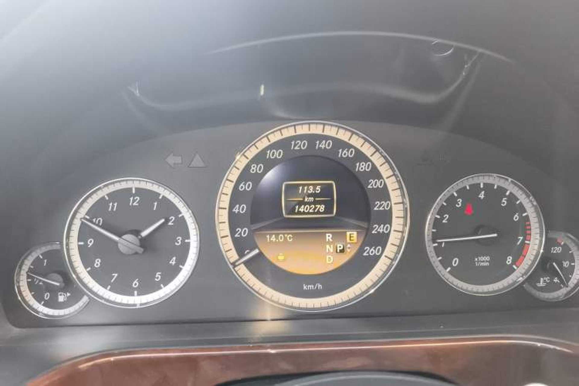 Used Mercedes-Benz E-Class 2012 E 200 L CGI Elegant Model Instrument Cluster
