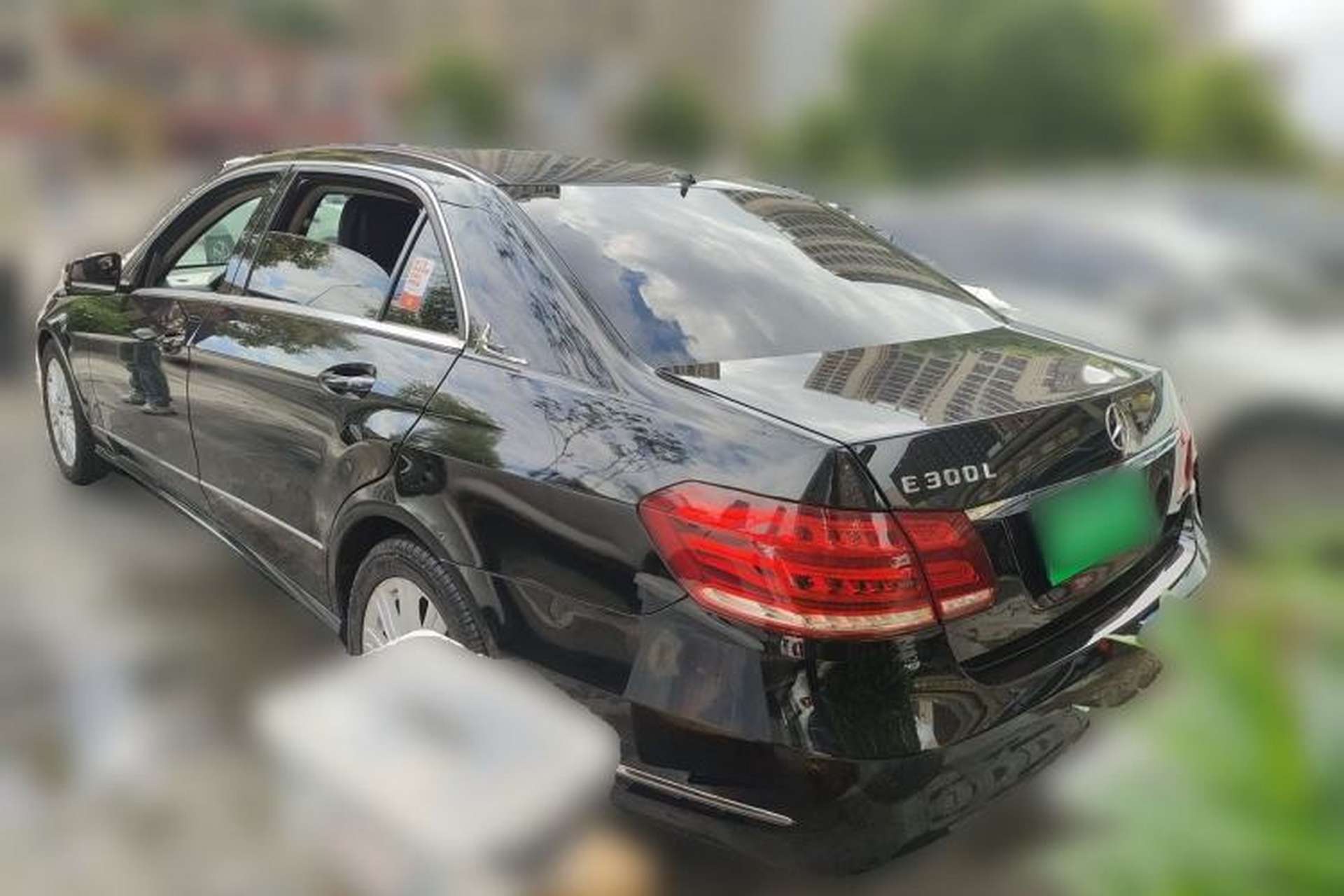 Used Mercedes-Benz E-Class 2012 E 300 L Elegant Model Rear Left 45 Deg