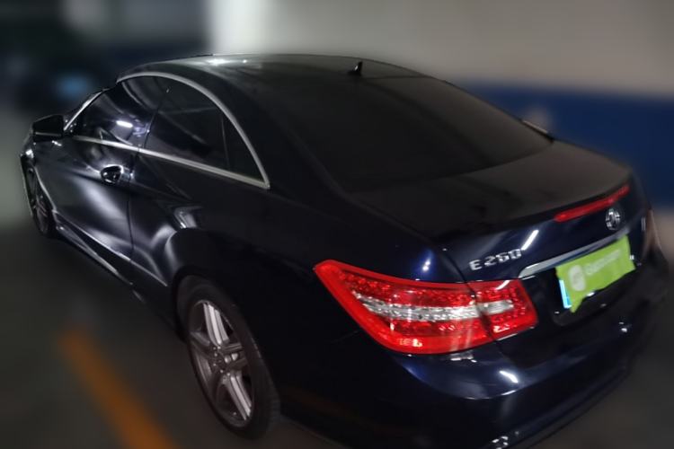 Used Mercedes-Benz E-Class 2012 E 260 CGI Coupe Rear Left 45 Deg