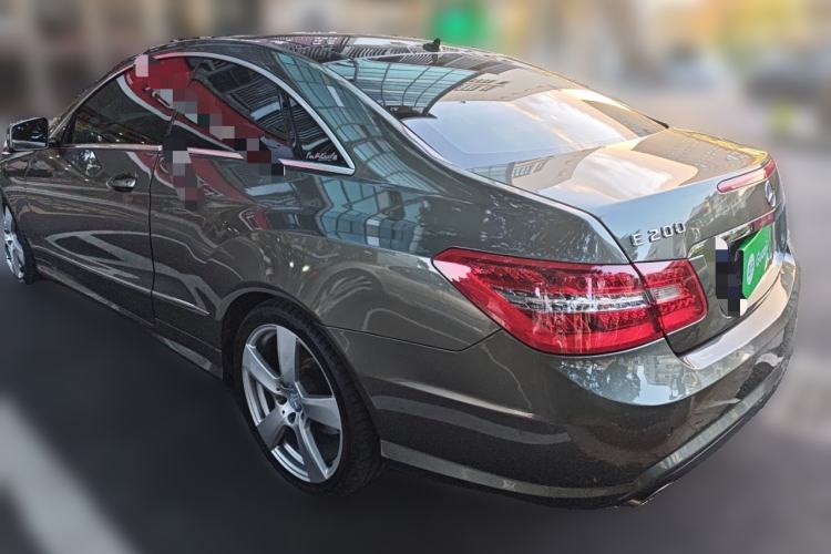 Used Mercedes-Benz E-Class 2012 E 200 CGI Coupe Rear Left 45 Deg