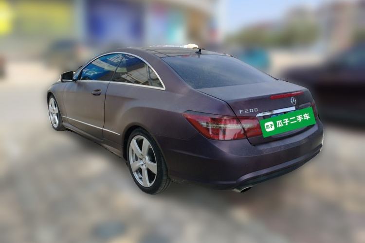 Used Mercedes-Benz E-Class 2012 E 200 CGI Coupe Rear Left 45 Deg