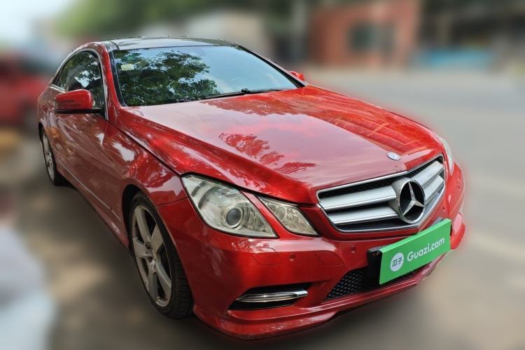 Used Mercedes-Benz E-Class 2012 E 200 CGI Coupe Front Right 45 Deg