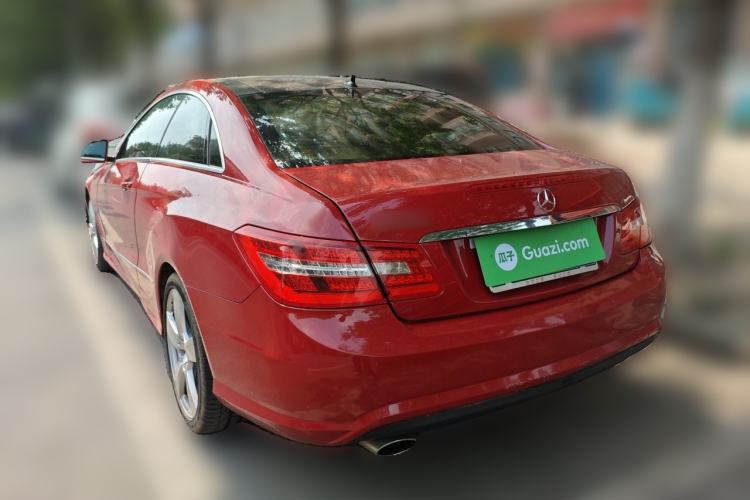Used Mercedes-Benz E-Class 2012 E 200 CGI Coupe Rear Left 45 Deg