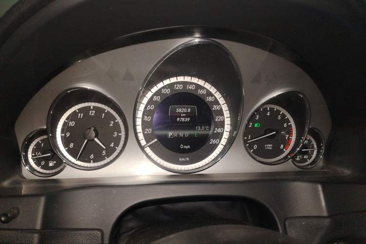 Used Mercedes-Benz E-Class 2012 E 200 CGI Coupe Instrument Cluster