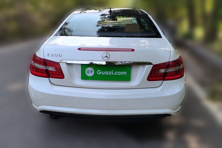 Used Mercedes-Benz E-Class 2012 E 200 CGI Coupe Rear