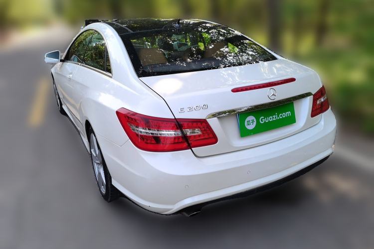 Used Mercedes-Benz E-Class 2012 E 200 CGI Coupe Rear Left 45 Deg