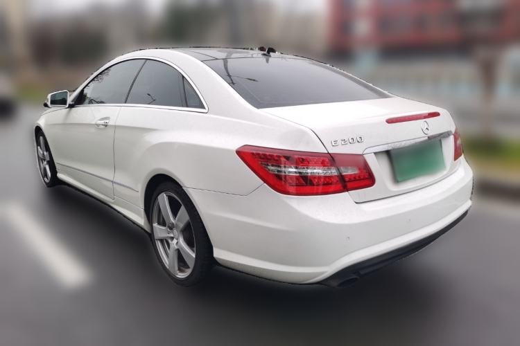 Used Mercedes-Benz E-Class 2012 E 200 CGI Coupe Rear Left 45 Deg