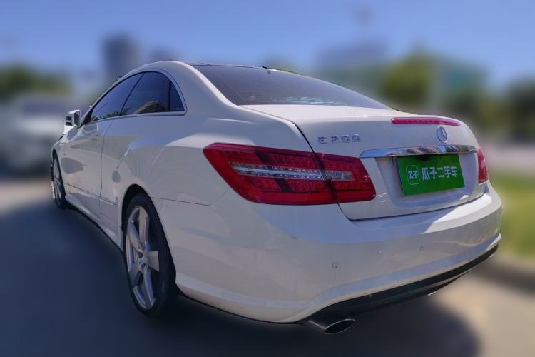 Used Mercedes-Benz E-Class 2012 E 200 CGI Coupe Rear Left 45 Deg