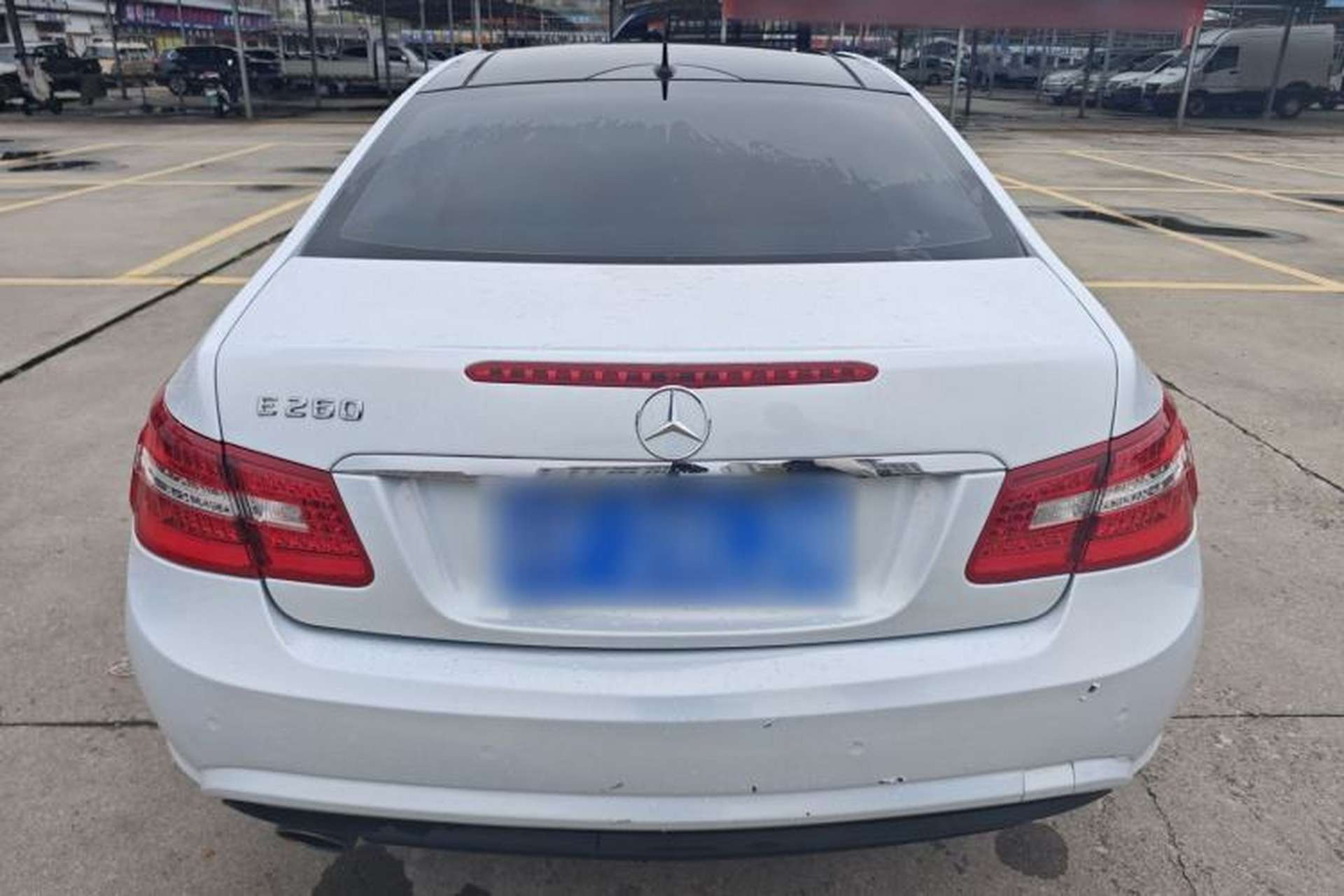 Used Mercedes-Benz E-Class 2012 E 260 CGI Coupe Rear