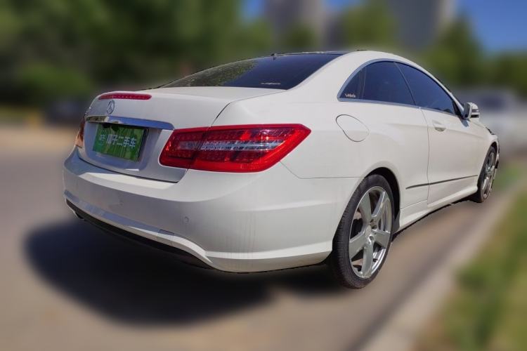 Used Mercedes-Benz E-Class 2012 E 200 CGI Coupe Rear Right 45 Deg
