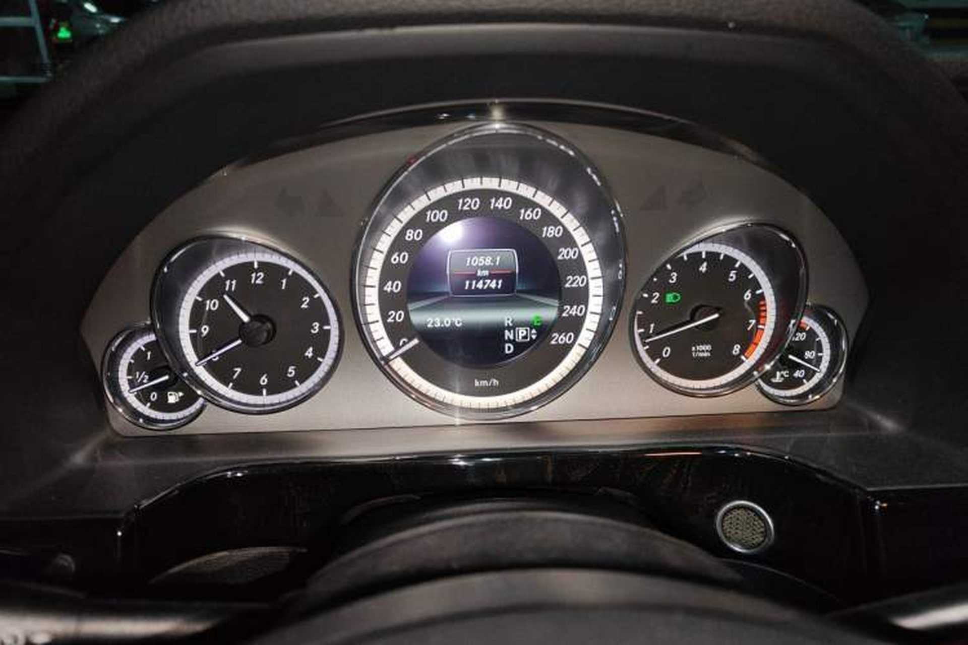 Used Mercedes-Benz E-Class 2013 E 260 L CGI Stylish Model Instrument Cluster