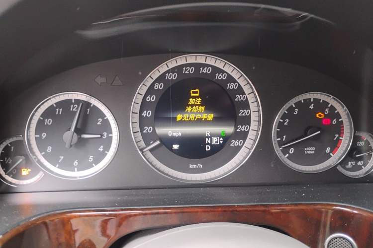 Used Mercedes-Benz E-Class 2013 E 300 L Elegant Model Instrument Cluster