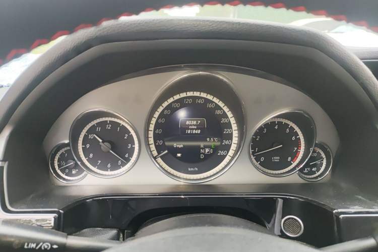 Used Mercedes-Benz E-Class 2013 E 260 L CGI Stylish Model Instrument Cluster