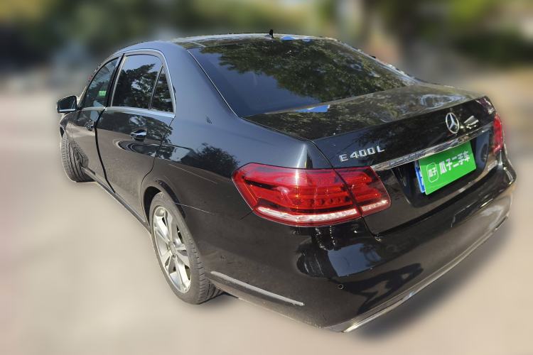 Used Mercedes-Benz E-Class 2014 E 400 L Hybrid Rear Left 45 Deg