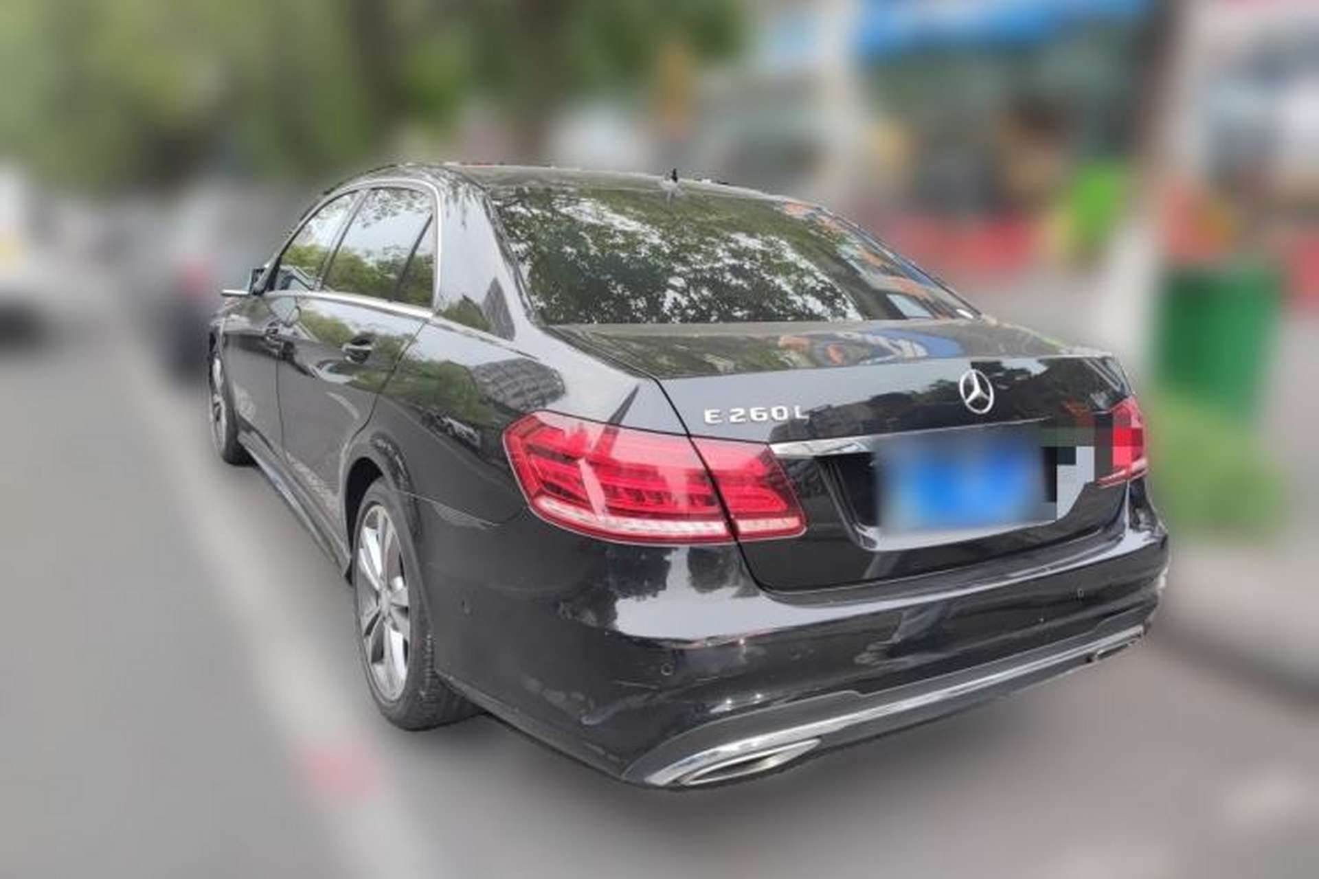 Used Mercedes-Benz E-Class 2014 Restyled E 260 L Sport Edition Rear Left 45 Deg