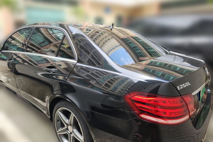 Used Mercedes-Benz E-Class 2014 E 260 L Sport Edition Rear Left 45 Deg