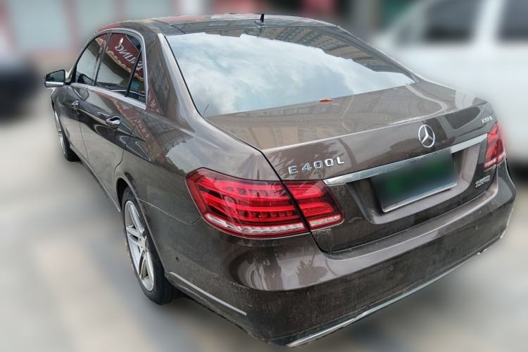 Used Mercedes-Benz E-Class 2014 E 400 L Hybrid Rear Left 45 Deg