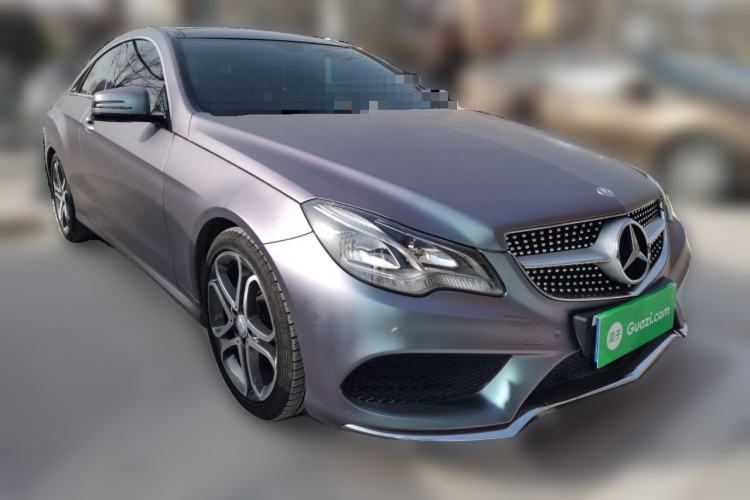 Used Mercedes-Benz E-Class 2014 E 200 Coupe Front Right 45 Deg