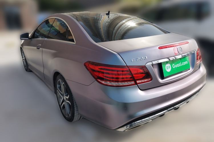 Used Mercedes-Benz E-Class 2014 E 200 Coupe Rear Left 45 Deg