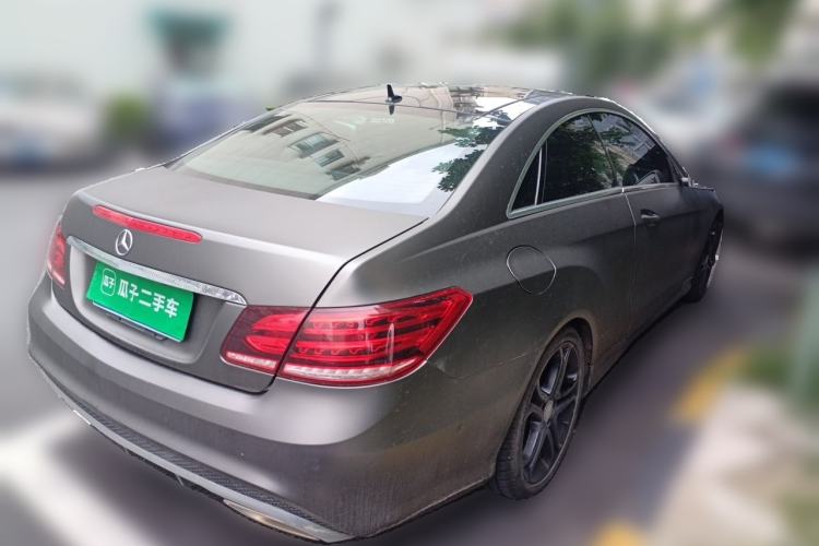 Used Mercedes-Benz E-Class 2014 E 200 Coupe Rear Right 45 Deg