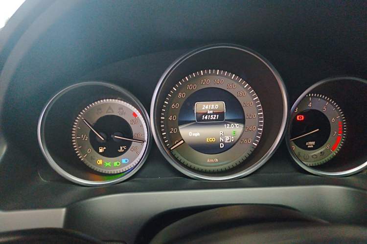 Used Mercedes-Benz E-Class 2014 E 200 Coupe Instrument Cluster