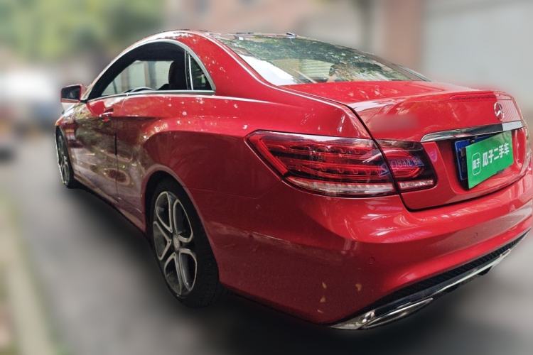 Used Mercedes-Benz E-Class 2014 E 200 Coupe Rear Left 45 Deg