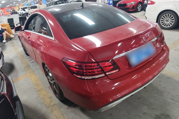 Used Mercedes-Benz E-Class 2014 E 200 Coupe Rear Left 45 Deg