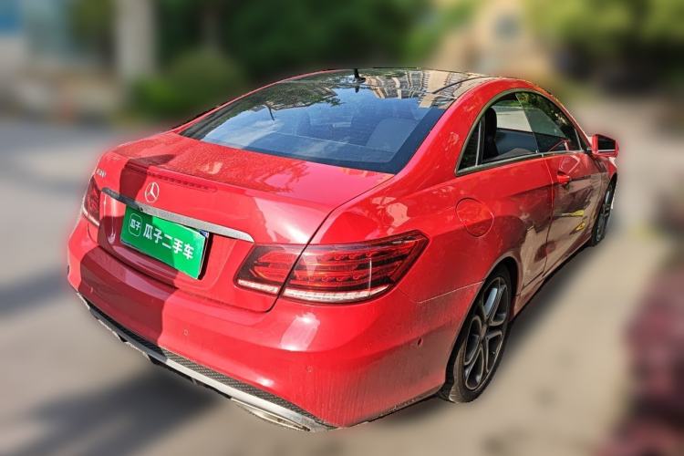Used Mercedes-Benz E-Class 2014 E 200 Coupe Rear Right 45 Deg
