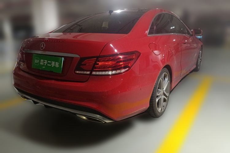 Used Mercedes-Benz E-Class 2014 E 200 Coupe Rear Right 45 Deg