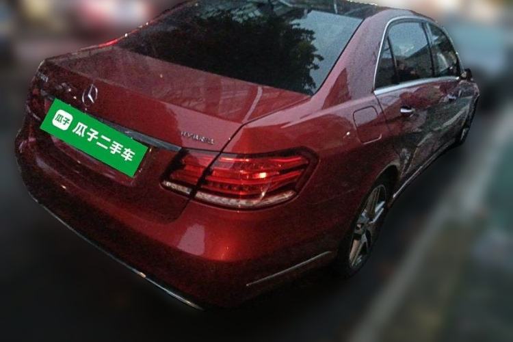 Used Mercedes-Benz E-Class 2014 E 400 L Hybrid Rear Right 45 Deg