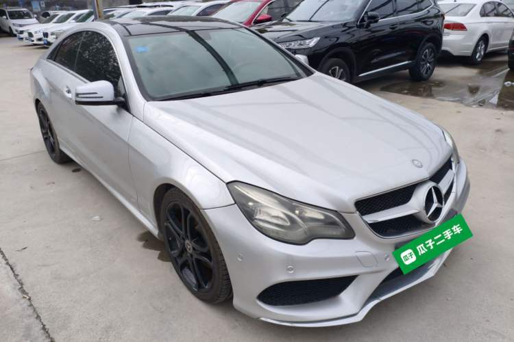 Used Mercedes-Benz E-Class 2014 E 200 Coupe Front Right 45 Deg