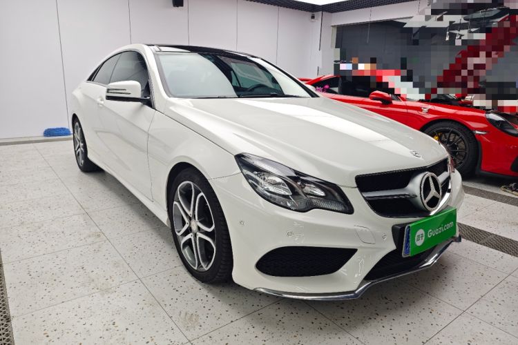 Used Mercedes-Benz E-Class 2014 E 200 Coupe Front Right 45 Deg
