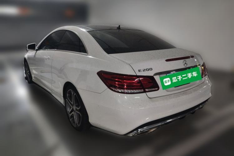 Used Mercedes-Benz E-Class 2014 E 200 Coupe Rear Left 45 Deg
