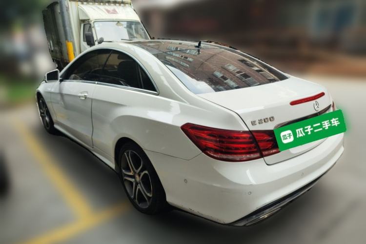 Used Mercedes-Benz E-Class 2014 E 200 Coupe Rear Left 45 Deg