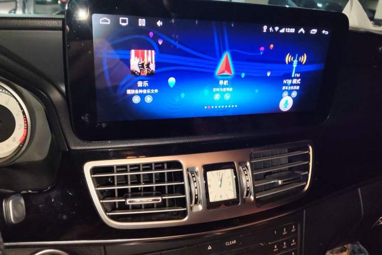 Used Mercedes-Benz E-Class 2015 E 260 L Sport Luxury Model Audio And AC Panel