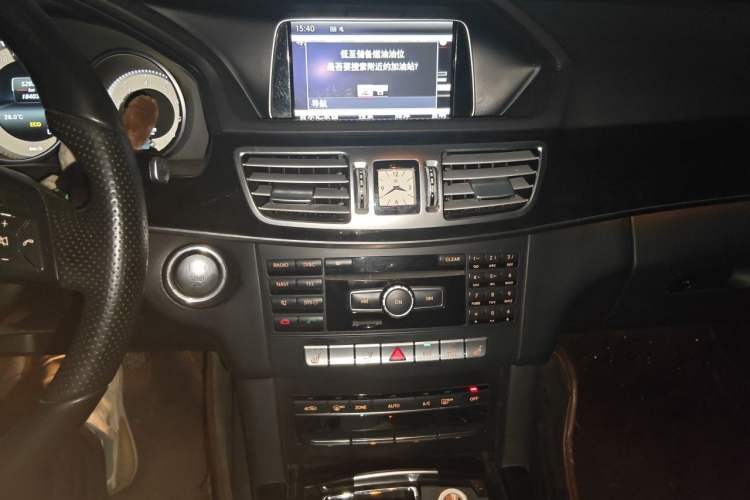 Used Mercedes-Benz E-Class 2015 E 320 L Sport Edition Audio And AC Panel