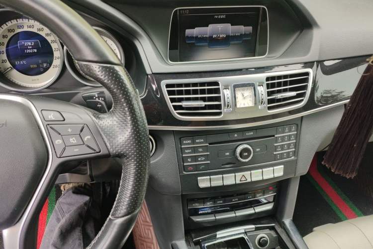 Used Mercedes-Benz E-Class 2015 Revised E 260 L Sporty and Stylish Edition Audio And AC Panel