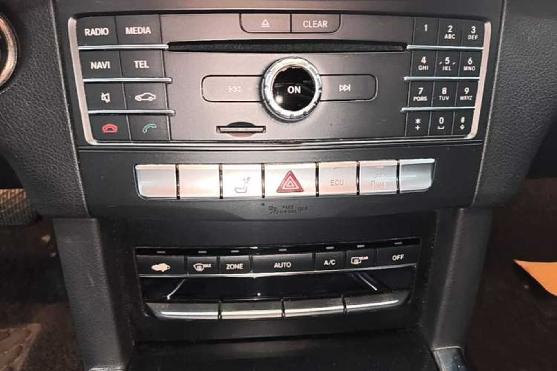 Used Mercedes-Benz E-Class 2015 Revised E 180 L Sport Edition Audio And AC Panel