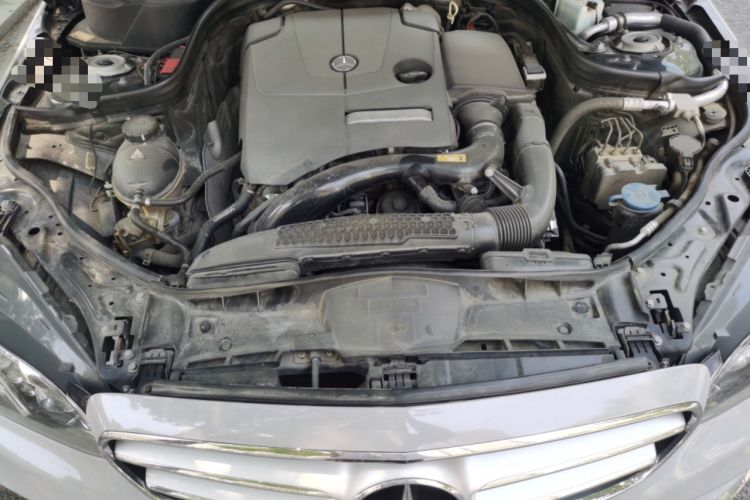 Used Mercedes-Benz E-Class 2015 Revised E 260 L Sporty and Stylish Edition Engine Bay