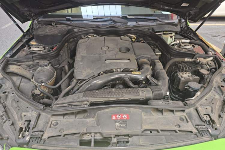 Used Mercedes-Benz E-Class 2015 Revised E 260 L Sporty and Stylish Edition Engine Bay
