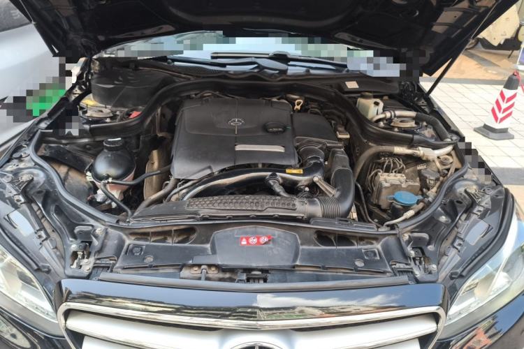 Used Mercedes-Benz E-Class 2015 Revised E 260 L Sporty and Stylish Edition Engine Bay