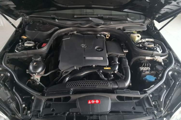 Used Mercedes-Benz E-Class 2015 Revised E 260 L Sporty and Stylish Edition Engine Bay