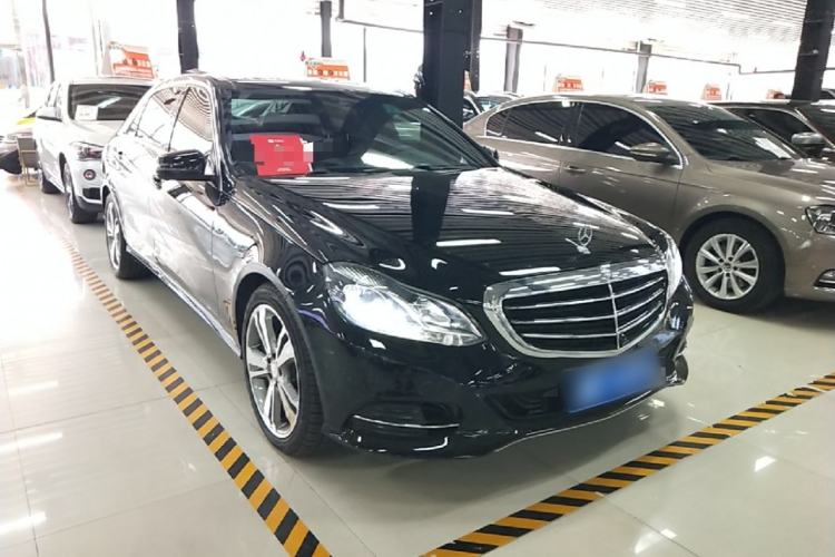 Used Mercedes-Benz E-Class 2015 E 320 L 4MATIC Front Right 45 Deg