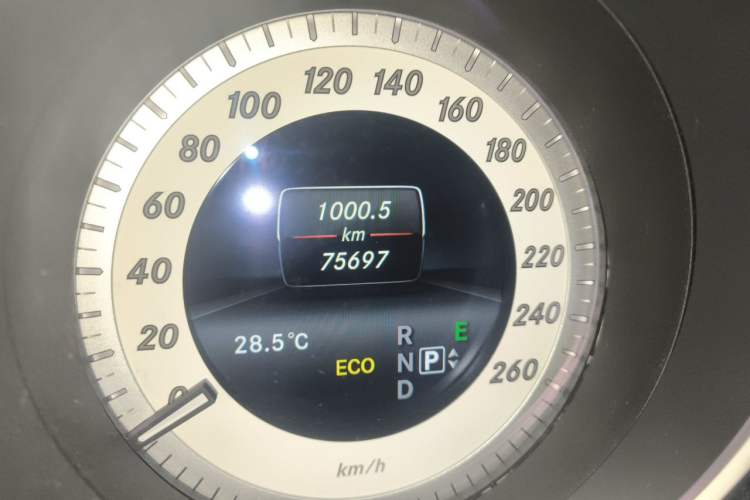Used Mercedes-Benz E-Class 2015 Restyled E 260 L Sport Edition Odometer Close Up