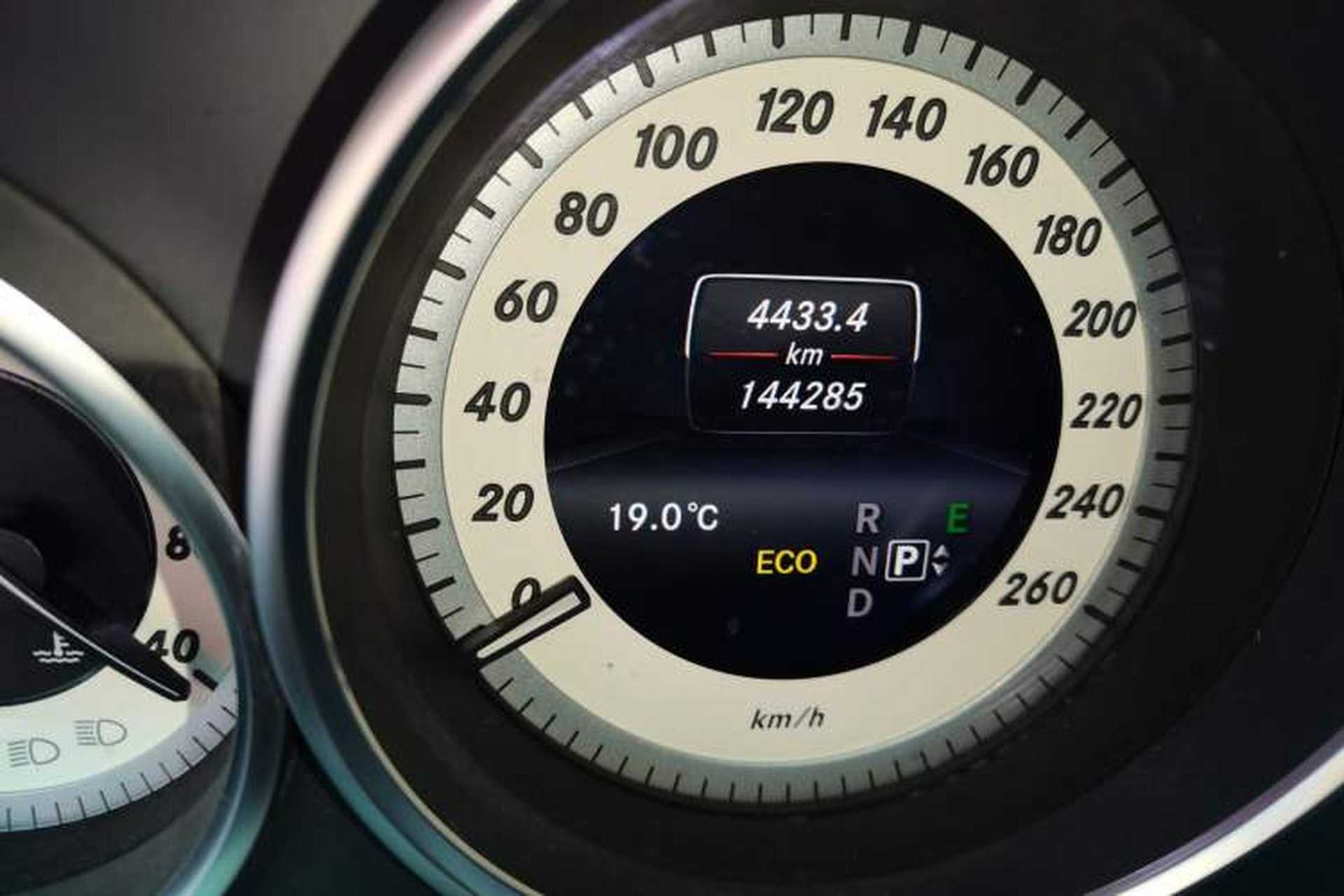 Used Mercedes-Benz E-Class 2015 E 260 L Sport & Fashion Model Odometer Close Up